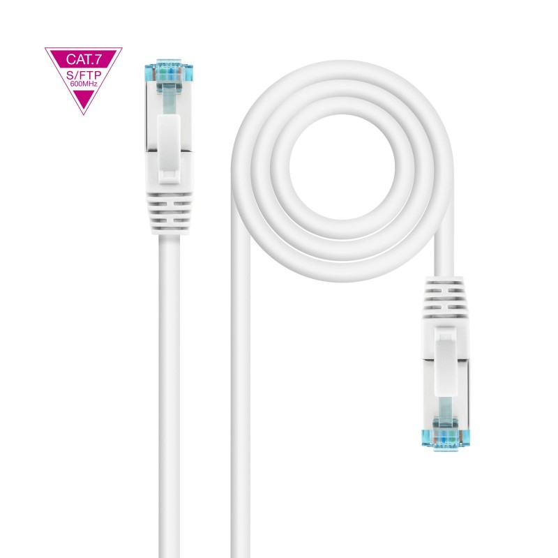 Nanocable 10.20.1701-W câble de réseau Blanc 1 m Cat7 SF UTP (S-FTP)