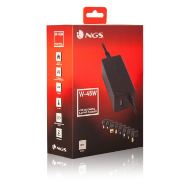NGS W-45W adaptateur de puissance & onduleur Intérieure Noir