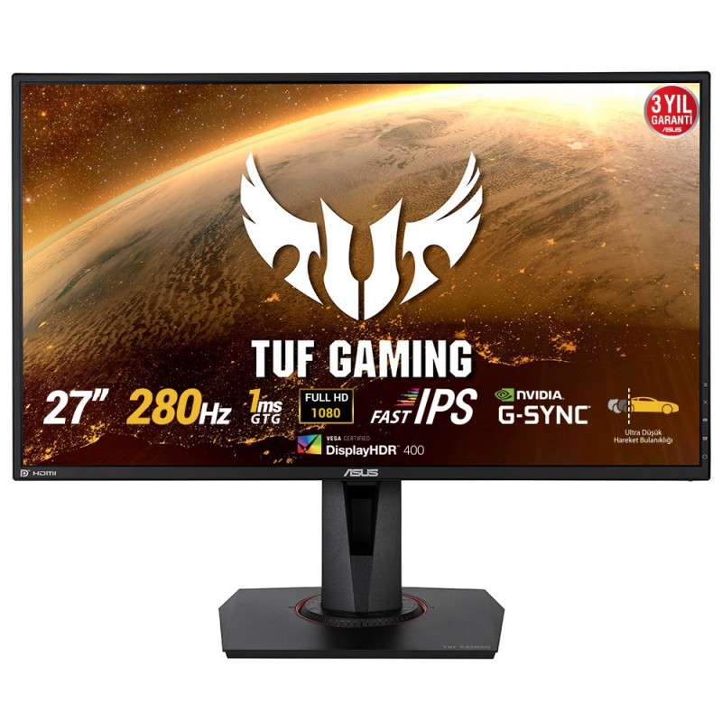 ASUS TUF Gaming VG279QM écran plat de PC 68,6 cm (27") 1920 x 1080 pixels Full HD Noir