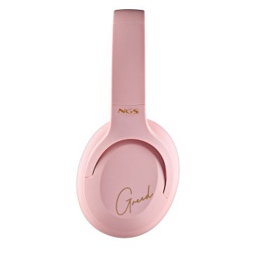 NGS ARTICA GREED Casques Avec fil &sans fil Arceau Appels Musique USB Type-C Bluetooth Rose