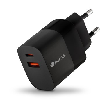 NGS BUD 33W Universel Noir Secteur Charge rapide Intérieure