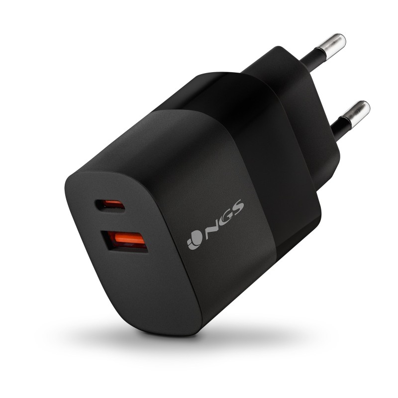 NGS BUD 33W Universel Noir Secteur Charge rapide Intérieure