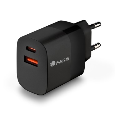 NGS BUD 33W Universel Noir Secteur Charge rapide Intérieure