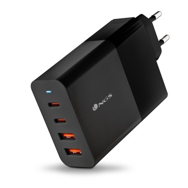 NGS BUD 100W Universel Noir Secteur Charge rapide Intérieure