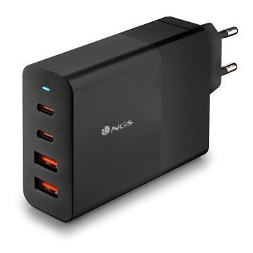 NGS BUD 100W Universel Noir Secteur Charge rapide Intérieure
