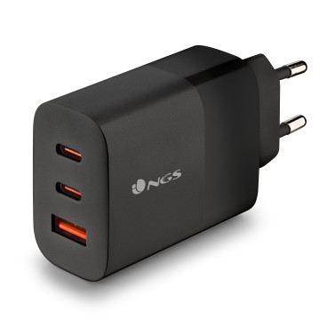 NGS BUD 65W Universel Noir Secteur Charge rapide Intérieure