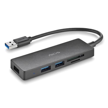 NGS IHUB READER USB 3.2 Gen 1 (3.1 Gen 1) Type-A 5000 Mbit s Noir