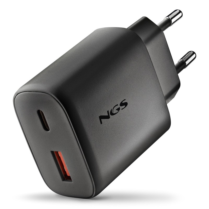 NGS ERA 45W BLACK Universel Noir Secteur Charge rapide Intérieure