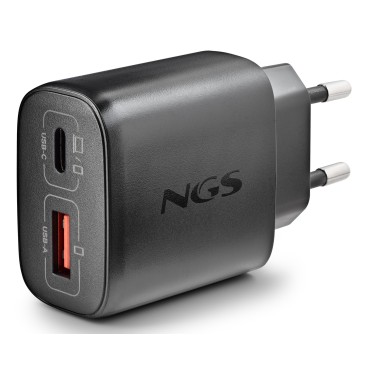 NGS ERA 45W BLACK Universel Noir Secteur Charge rapide Intérieure