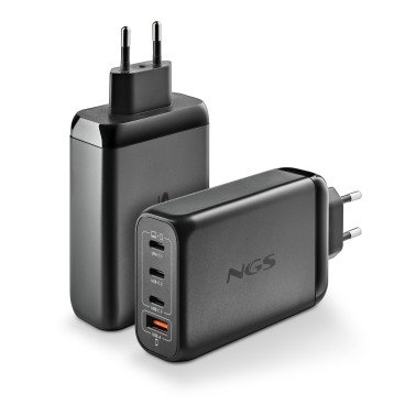 NGS BUD 140W Universel Noir Secteur Charge rapide Intérieure