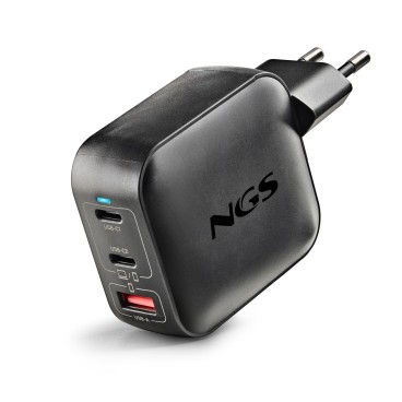 NGS NGS-ACCESORIOS-0289 chargeur d'appareils mobiles Universel Noir Secteur Charge rapide Intérieure
