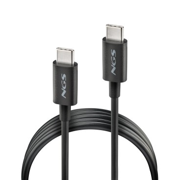 NGS ZYRO 60W-1 câble USB USB 2.0 1 m USB C 0,48 Gbit s Noir