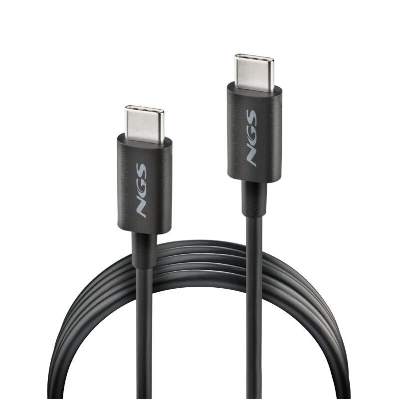 NGS ZYRO 60W-1 câble USB USB 2.0 1 m USB C 0,48 Gbit s Noir