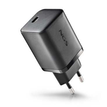 NGS BUD 65W-AC Universel Noir Secteur Charge rapide Intérieure