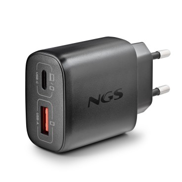 NGS EON 45W BLACK Universel Noir Secteur Charge rapide Intérieure