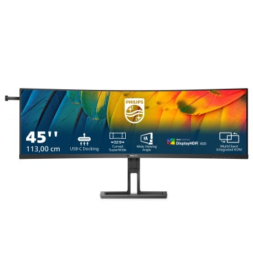 Philips 6000 series 45B1U6900C 00 écran plat de PC 113 cm (44.5") 5120 x 1440 pixels UltraWide Dual Quad HD LED Noir