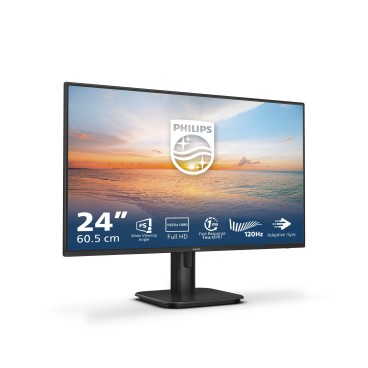 Philips 1000 series 24E1N1100A 00 écran plat de PC 60,5 cm (23.8") 1920 x 1080 pixels Full HD LCD Noir