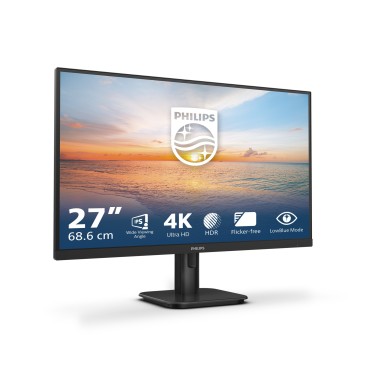 Philips 27E1N1800A 00 écran plat de PC 68,6 cm (27") 3840 x 2160 pixels 4K Ultra HD LED Noir