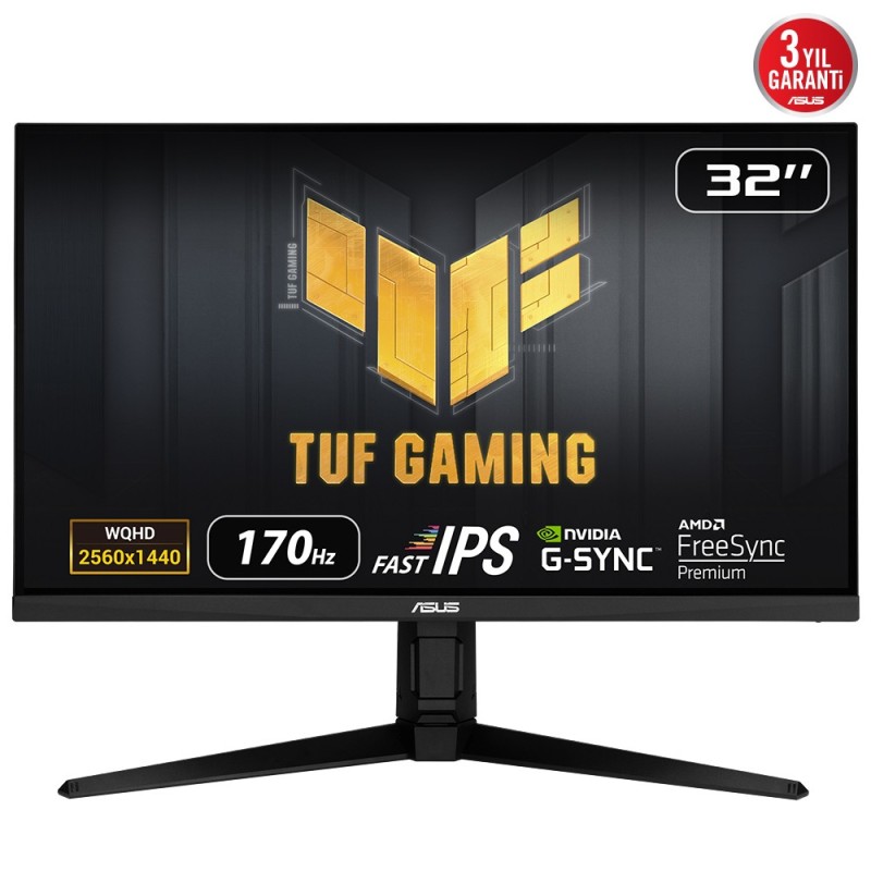 ASUS TUF Gaming VG32AQL1A écran plat de PC 80 cm (31.5") 2560 x 1440 pixels Wide Quad HD LED Noir