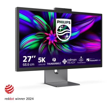 Philips Brilliance 27E3U7903 00 écran plat de PC 68,6 cm (27") 5120 x 2880 pixels 5K Ultra HD LCD Gris
