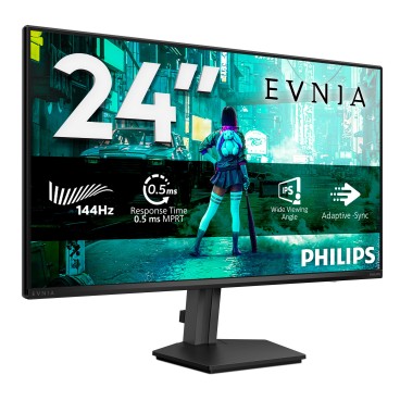 Philips Evnia 3000 24M2N3200NF 00 écran plat de PC 60,5 cm (23.8") 1920 x 1080 pixels Full HD LCD Noir