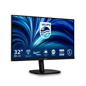 Philips 32B2U3601 00 écran plat de PC 80 cm (31.5") 2560 x 1440 pixels Quad HD LCD Noir