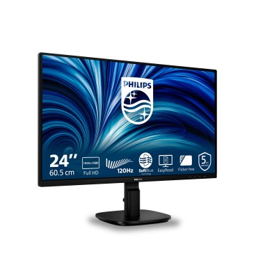 Philips 2000 series 24B2N2200 00 écran plat de PC 60,5 cm (23.8") 1920 x 1080 pixels Full HD LCD Noir