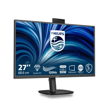Philips 3000 series 27B2U3601H 00 écran plat de PC 68,6 cm (27") 2560 x 1440 pixels Quad HD LCD Noir