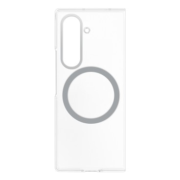 Samsung Coque transparente magnétique (+ film de protection anti-reflet) pour Galaxy Z Fold7