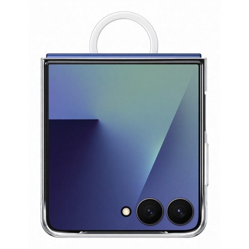 Samsung EF-QF766CTEGWW coque de protection pour téléphones portables 17,4 cm (6.85") Housse Transparent