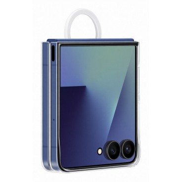 Samsung EF-QF766CTEGWW coque de protection pour téléphones portables 17,4 cm (6.85") Housse Transparent