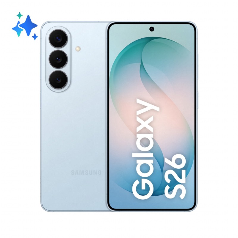 Samsung Galaxy S26 16 cm (6.3") Double SIM Android 16.0 5G USB Type-C 12 Go 512 Go 4300 mAh Bleu