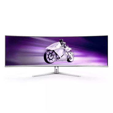 Philips Evnia 8000 49M2C8900 00 écran plat de PC 124,2 cm (48.9") 5120 x 1440 pixels Dual QHD QD-OLED Blanc
