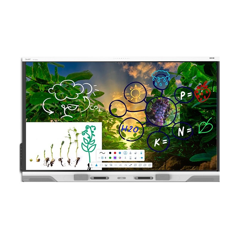 SMART Technologies RX286 tableau blanc interactif 2,18 m (86") 3840 x 2160 pixels Écran tactile USB   Bluetooth