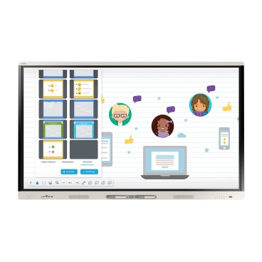 SMART Technologies RX286 tableau blanc interactif 2,18 m (86") 3840 x 2160 pixels Écran tactile USB   Bluetooth