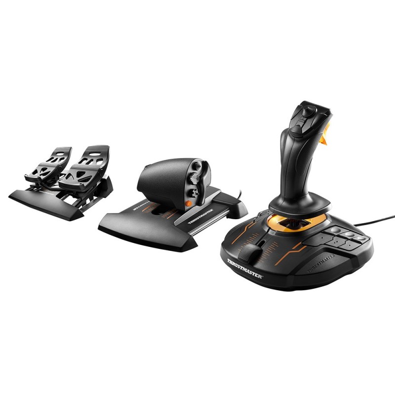 Thrustmaster T.16000M FCS Flight Pack Noir USB simulation de vol Analogique Numérique PC