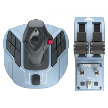 Thrustmaster TCA Officer Pack Airbus Edition Noir, Bleu USB simulation de vol Analogique Numérique PC