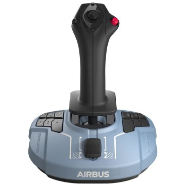 Thrustmaster TCA Sidestick Airbus edition Noir, Bleu USB Manche à air Analogique Numérique PC