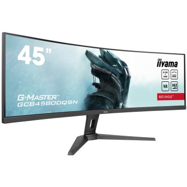 iiyama G-MASTER RED EAGLE CURVED écran plat de PC 113 cm (44.5") 5120 x 1440 pixels Dual QHD LED Noir