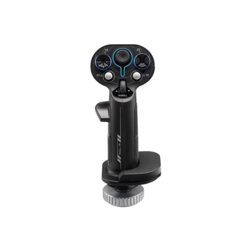 Thrustmaster Sol-R 3 AVA Add-On Grip Noir USB Manche à air Analogique Numérique PC