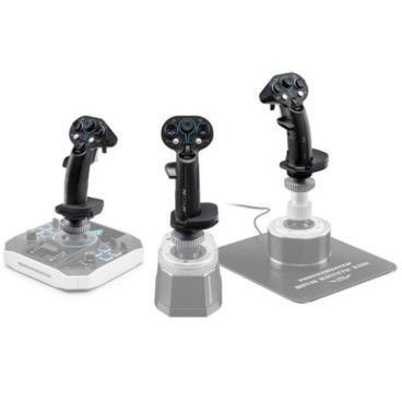 Thrustmaster Sol-R 3 AVA Add-On Grip Noir USB Manche à air Analogique Numérique PC