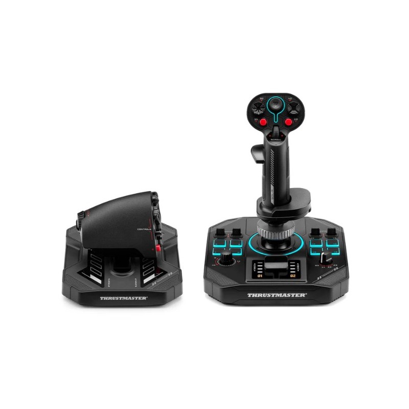 Thrustmaster Sol-R 4 HOTAS Noir USB Joystick + levier de commande du moteur Analogique Numérique PC