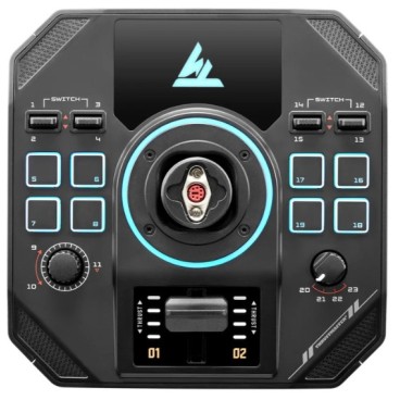 Thrustmaster Sol-R 5 Base Noir USB Base de joystick Analogique Numérique PC
