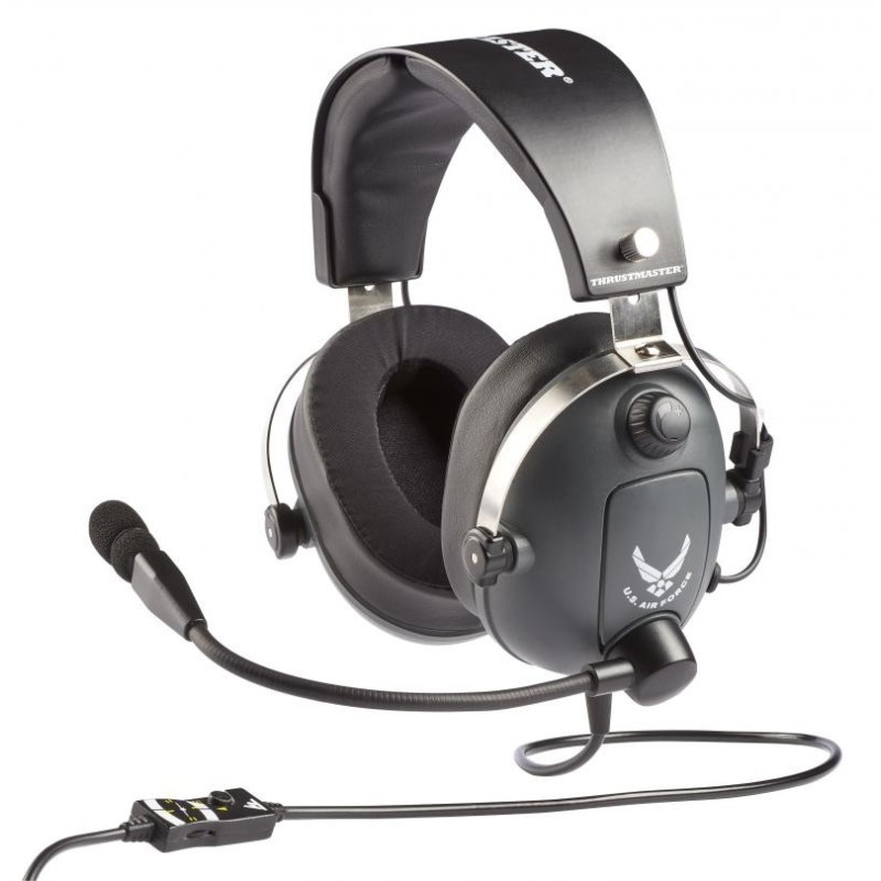 Thrustmaster T.Flight U.S. Air Force Edition Casque Avec fil Arceau Gaming Noir
