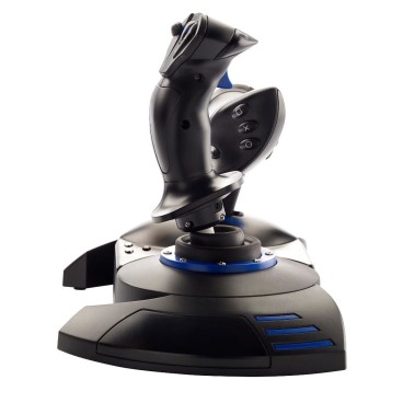 Thrustmaster T.Flight Hotas 4 Noir, Bleu USB Joystick Numérique PC, PlayStation 4, PlayStation 5