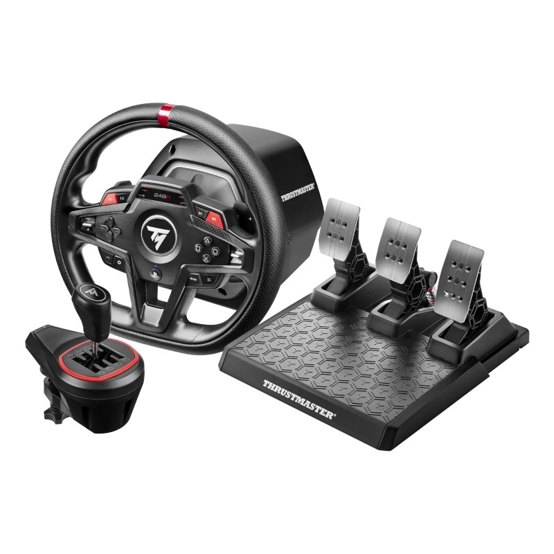 Thrustmaster T248R Shifter Pack Noir USB Volant + pédales + levier de vitesse Analogique Numérique PlayStation 5, PC