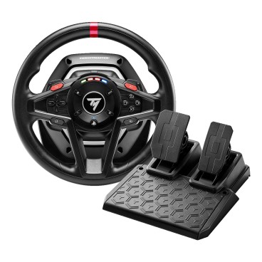 Thrustmaster T128 SimTask Farming Pack Noir USB Volant + pédales + levier de vitesse Analogique Numérique PC, PlayStation 4,