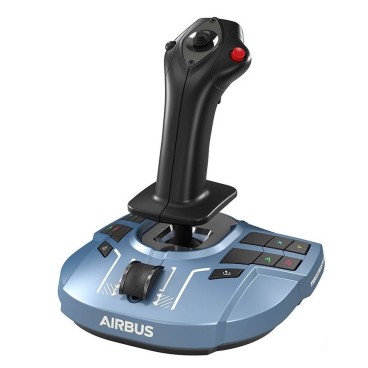 Thrustmaster TCA Sidestick X Airbus Edition Noir, Bleu USB Manche à air Analogique Numérique PC, Xbox Series S, Xbox Series X