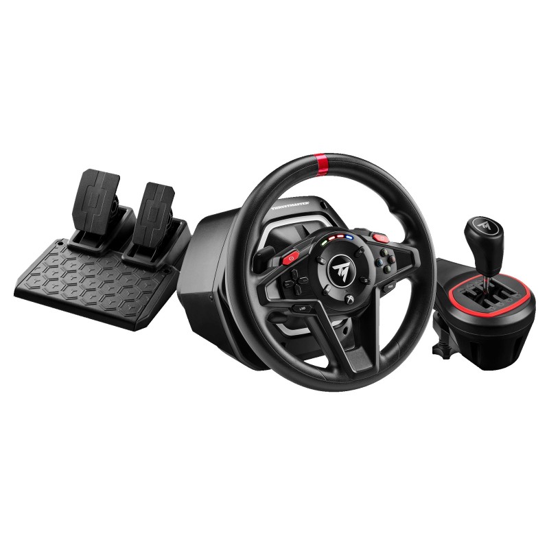 Thrustmaster T128 Shifter Pack Noir USB Volant + pédales + levier de vitesse Analogique Numérique PC, Xbox One, Xbox One S,