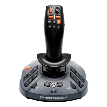 Thrustmaster SimTask FarmStick X, 33 boutons, H.E.A.R.T, 23 x 19 x 18.5 cm, 858 g